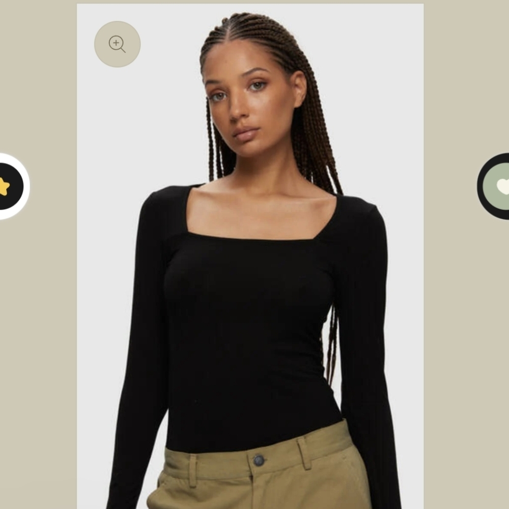 Kuwalla Empire Long Sleeve Top XS Black